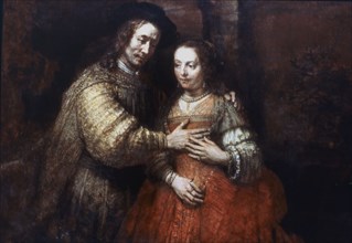 'The Jewish Bride', (The Loving Couple), 1667. Artist: Rembrandt Harmensz van Rijn