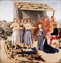 'The Nativity', 1470-1475. Artist: Piero della Francesca