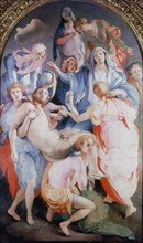 'The Deposition from the Cross', 1526-1528. Artist: Jacopo Pontormo