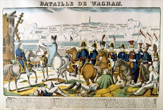'Battle of Wagram', 1809, (c1835). Artist: Francois Georgin