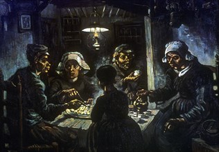 'The Potato Eaters', 1885. Artist: Vincent van Gogh