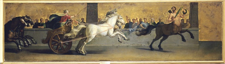 'The Education of Achilles: Chariot Racing', mid-late 17th century. Artist: Jean-Baptiste de Champaigne