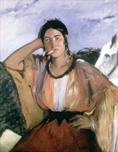 'Gypsy with cigarette', 1862. Artist: Edouard Manet