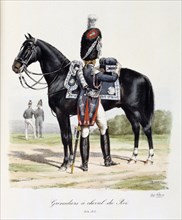'Grenadiers à Cheval du Roi',  1814-15 Artist: Eugene Titeux