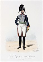 'Sous-Inspecteur aux Revues', 1814-17. Artist: Eugene Titeux