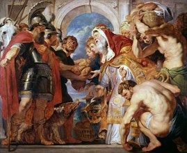 'Abraham and Melchisedech', 1615-1618.  Artist: Peter Paul Rubens