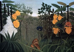 'The Repast of the Lion', c1907. Artist: Henri Rousseau