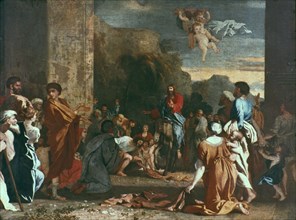 'Jesus enters Jerlusalem', c1630. Artist: Nicolas Poussin