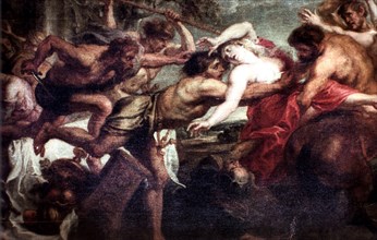 'The Rape of Deidamia', 1636-1638. Artist: Peter Paul Rubens