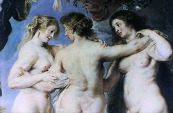 'The Three Graces', (detail), c1636-1638. Artist: Peter Paul Rubens
