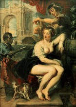 'Bathsheba at the Fountain', c1635. Artist: Peter Paul Rubens