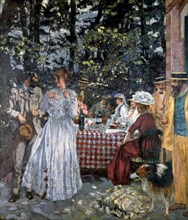 'Lunch at Vasouy', 1901. Artist: Edouard Vuillard
