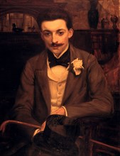 'Portrait of P.Louys', c1861-1942. Artist: Jacques Emile Blanche