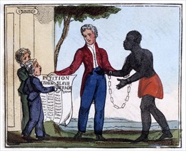 'Petition for Abolishing Slavery', 1826. Artist: Amelia Alderson Opie