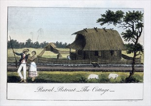 'Rural Retreat, The Cottage', 1813. Artist: John Gabriel Stedman