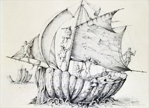 'The Ship', c1850-1890. Artist: Stanislas Lepine