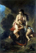 'Medea', 1862. Artist: Eugène Delacroix