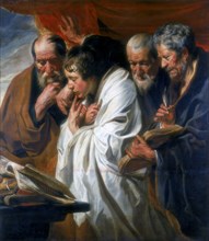 'The Four Evangelists', 1620-1625.  Artist: Jacob Jordaens