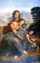 'Virgin and Child with St Anne', 1502-1516. Artist: Leonardo da Vinci