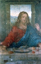 'The Last Supper', Detail, 1495-1498. Artist: Leonardo da Vinci
