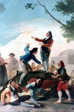 'La Cometa', (The Kite), 1778. Artist: Francisco Goya