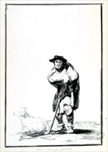 'The Shepherd', c1760-1820. Artist: Francisco Goya