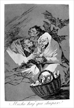 'There is plenty to suck', 1799. Artist: Francisco Goya