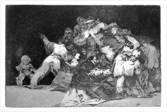 'General Riddle', 1819-1823. Artist: Francisco Goya