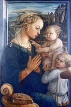 'Madonna and Child with Angels', c1455. Artist: Filippino Lippi