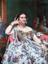 'Madame Moitessier', 1856. Artist: Jean-Auguste-Dominique Ingres