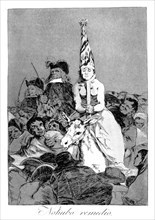 'Nothing could be done about it', 1799. Artist: Francisco Goya