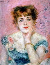 Portrait of the Actress Jeanne Samary', 1878. Artist: Pierre-Auguste Renoir