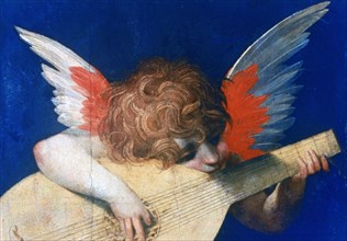 'Angel Musician', c1520. Artist: Rosso Fiorentino