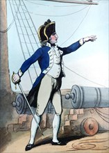 'Lieutenant', 1799. Artist: Thomas Rowlandson