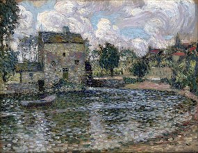 'The Mill, Montreuil-Bellay', 1914. Artist: Henri Eugene Le Sidaner