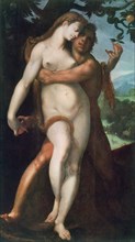 'Adam and Eve', c1566-1611.  Artist: Bartholomeus Spranger