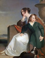 'Mother and Son', 1840. Artist: Thomas Sully