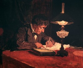 'The Letter', 1878. Artist: Janez Subic