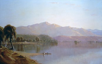 'Lake George, New York', c1843-1880. Artist: Sanford Robinson Gifford