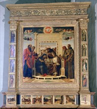 'Pala di Pesaro' altarpiece, c1474. Artist: Giovanni Bellini