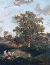 'The Poringland Oak',  c1818-1820. Artist: John Crome