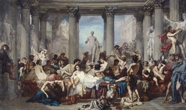 'The Romans of the Decadence', 1847.  Artist: Thomas Couture