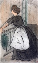 'Chambermaid', c1871-1919. Artist: Henri Boutet