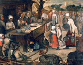 'The Presentation of Gifts', c1584-1638. Artist: Pieter Brueghel the Younger