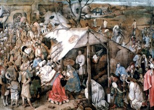 'The Adoration of the Kings', c1556-1562. Artist: Pieter Bruegel the Elder