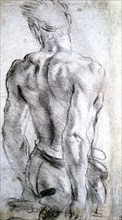 'Study of a Figure', c1560-1609. Artist: Lodovico Carracci