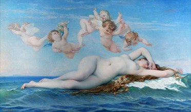 'Birth of Venus', 1863. Artist: Alexandre Cabanel
