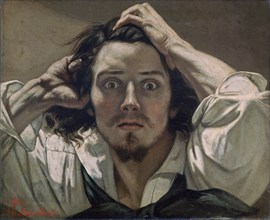 Courbet, Le Désespéré, autoportrait