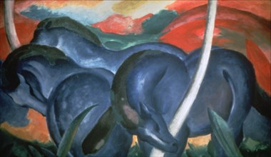 Blue Horses', 1911. Artist: Marc Franz