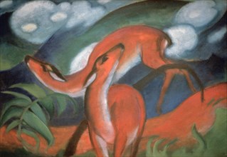 'Red deer II', 1912. Artist: Marc Franz